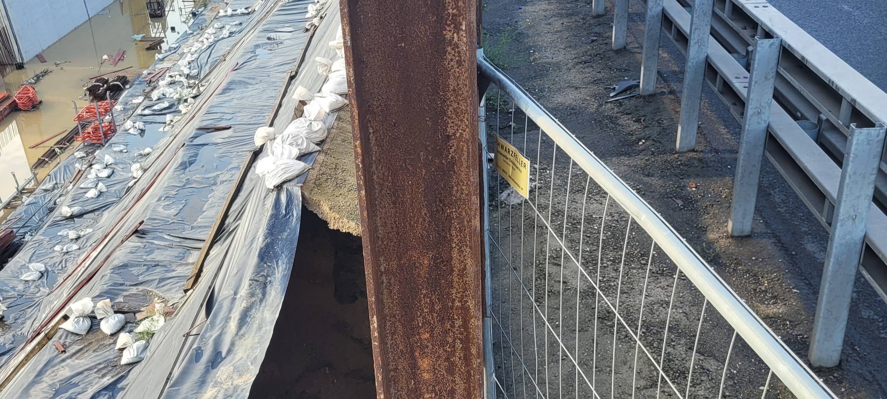 Engpass auf Duisburger A3