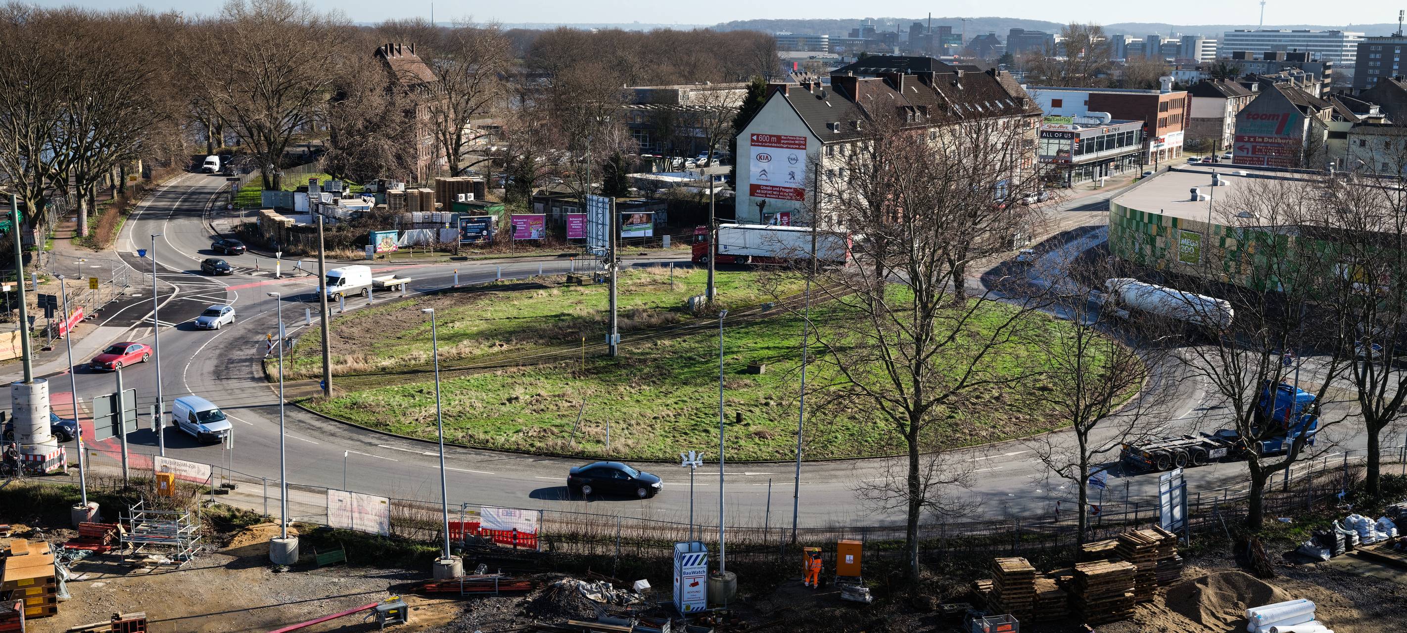 Große Änderung am Kaßlerfelder Kreisel geplant