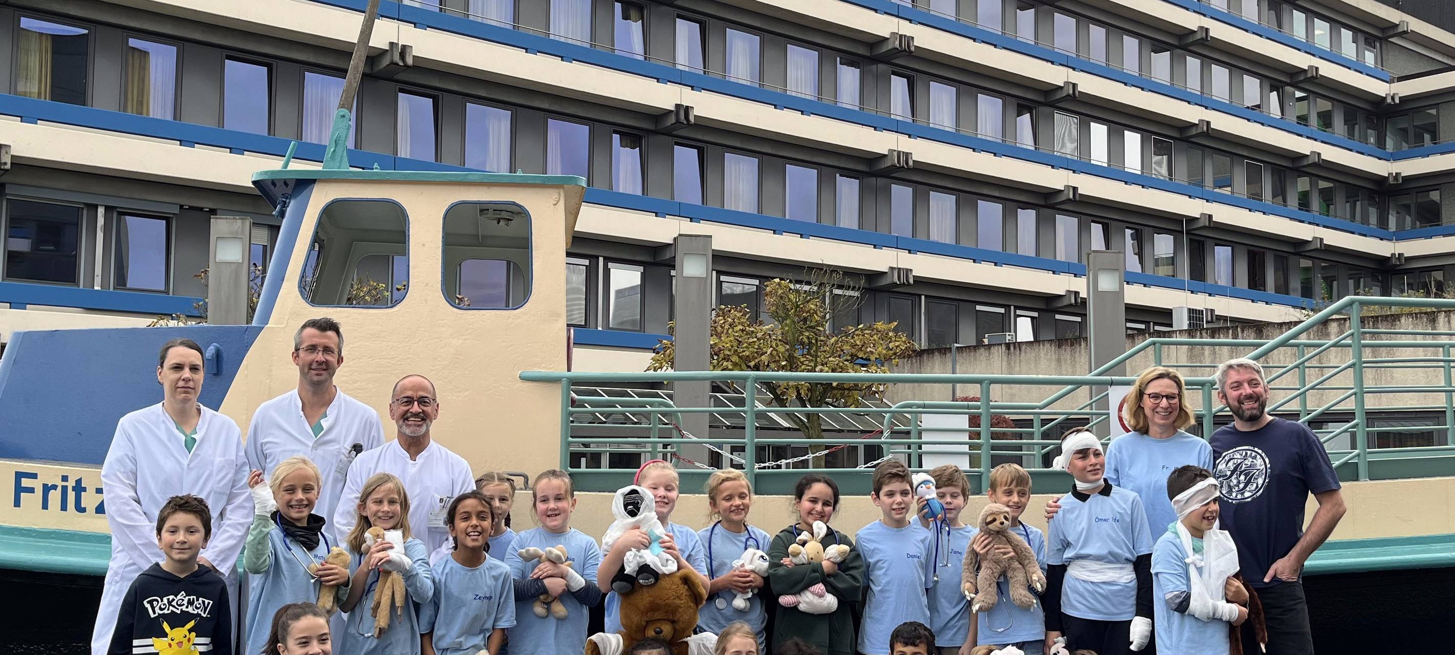 Duisburger Grundschüler lernen Erste Hilfe