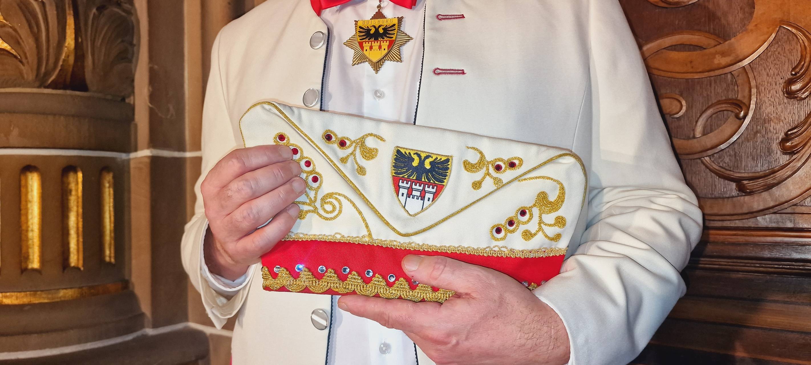 Begrüßung der Prinzencrew in Duisburg