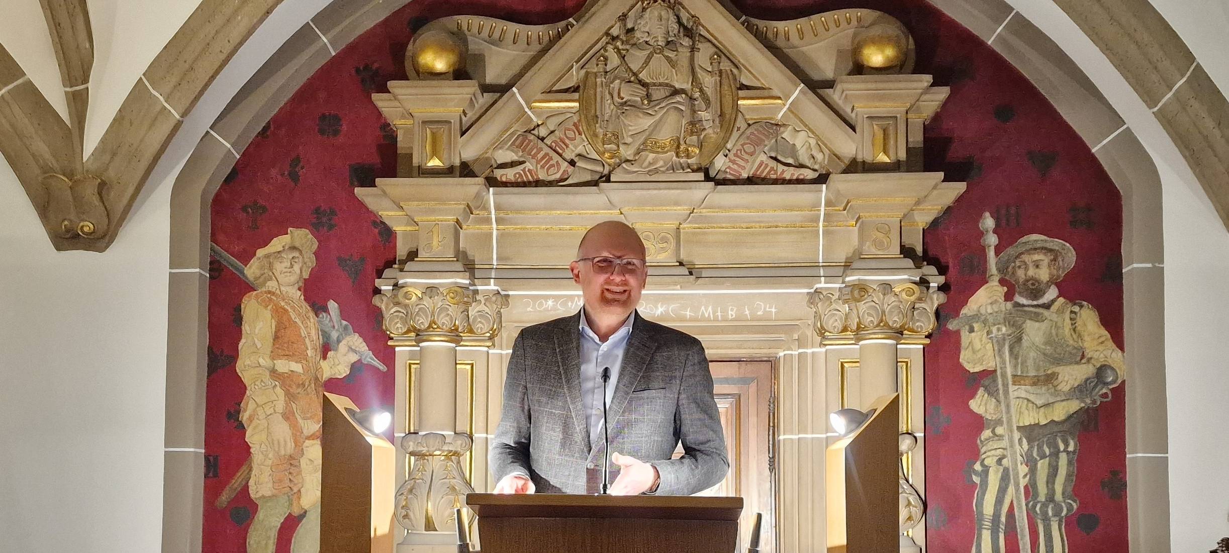 Begrüßung der Prinzencrew in Duisburg