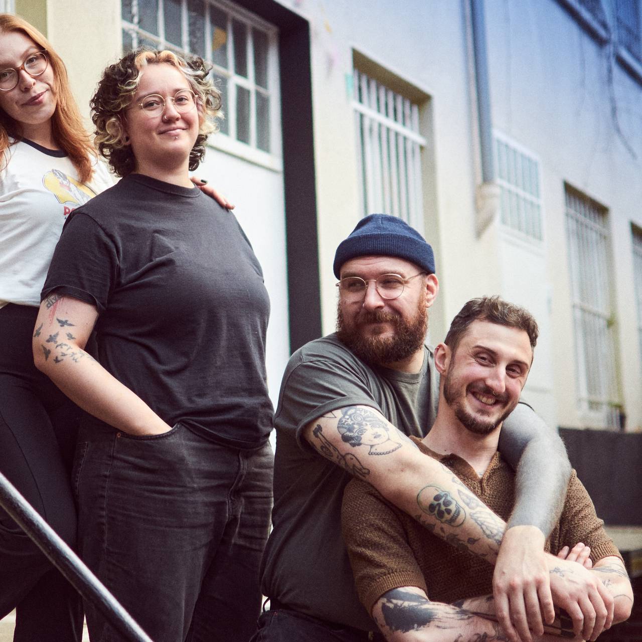 Randi, Alina, Thomas und Andre sind "Fox, Red" aus Bochum.