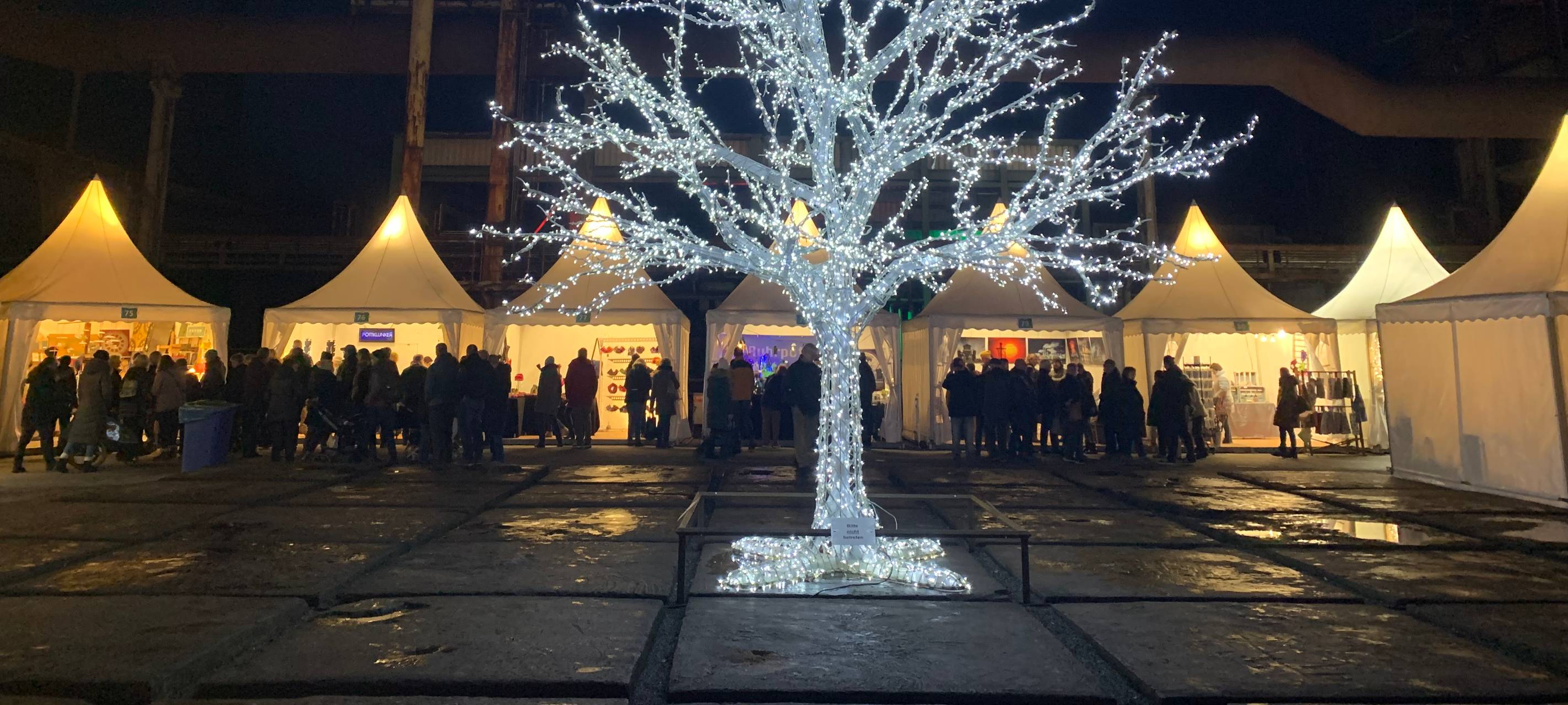 Kunsthandwerk auf dem Duisburger Lichtermarkt
