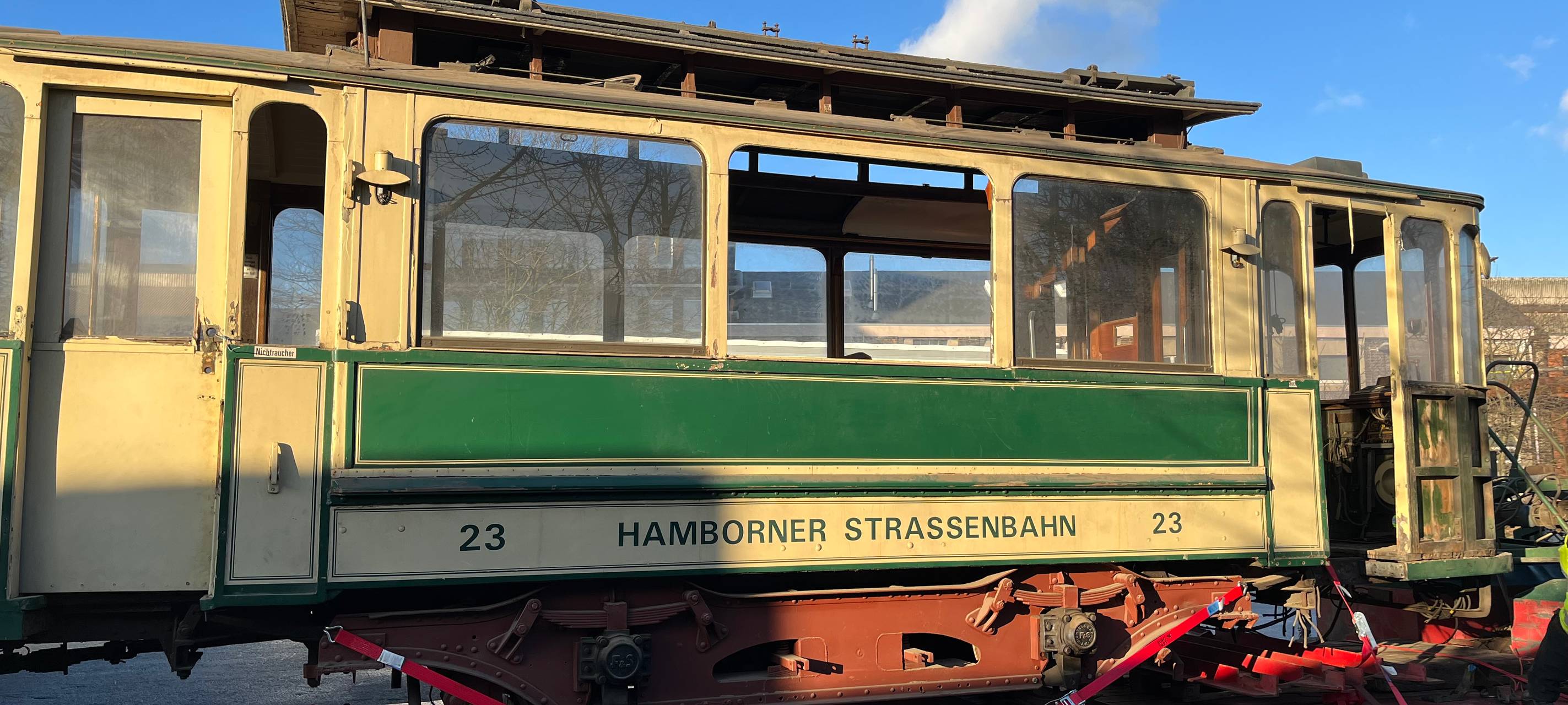 Alte Straßenbahn kommt nach Duisburg