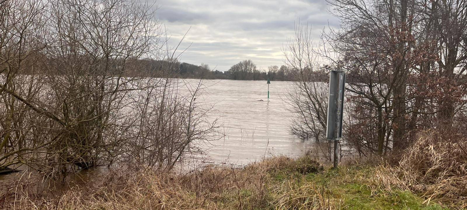 Hochwasser: Rheinpegel sinkt wieder