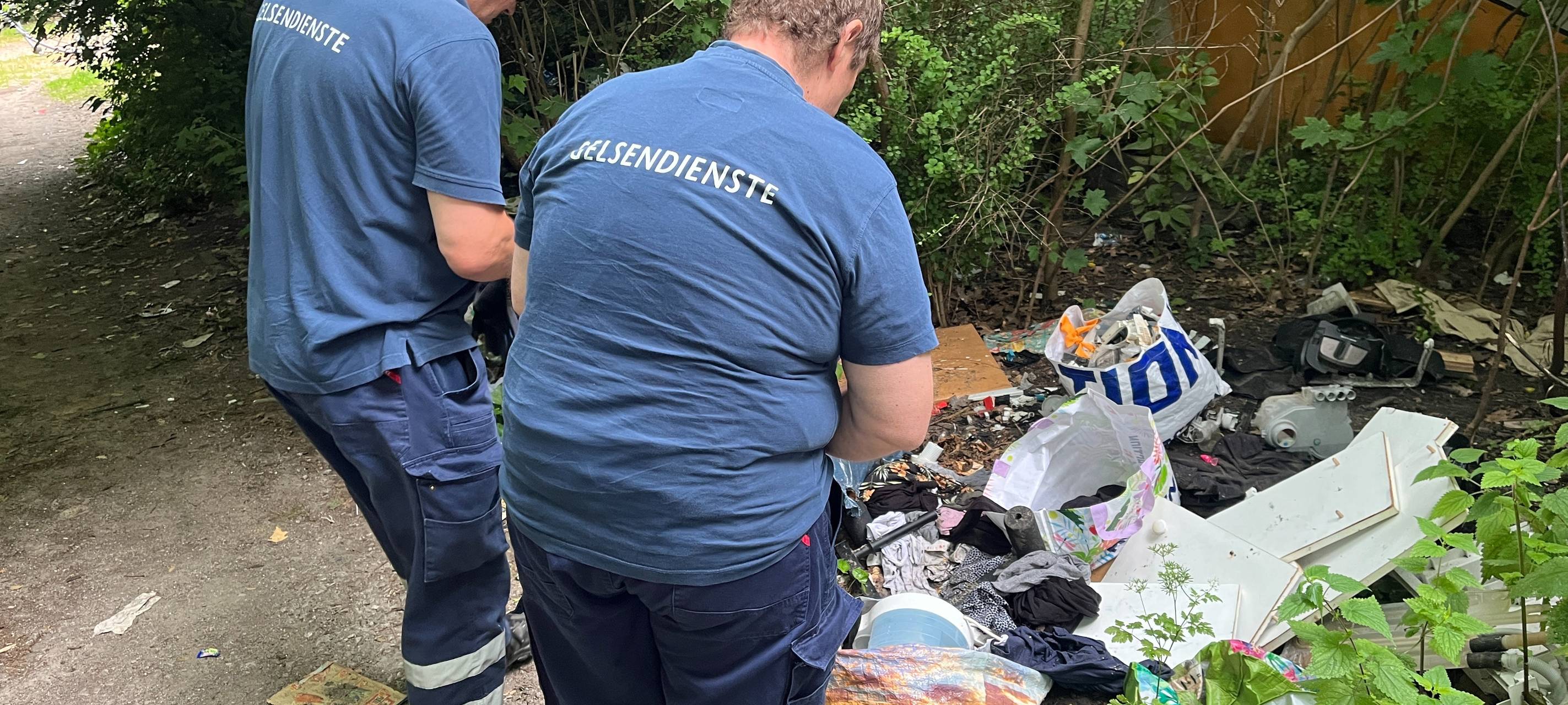 Müllkippe im Iltispark wird endlich beseitigt