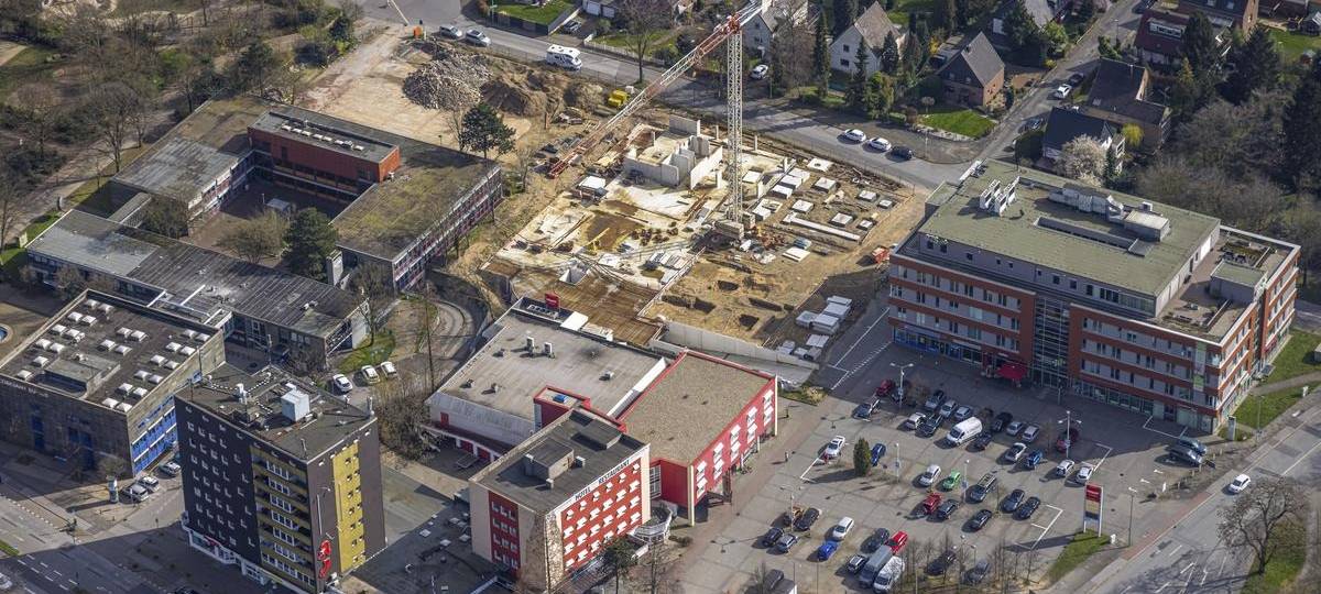 Der Sittardsberg von oben. Hier eskalierte am Samstag ein Streit