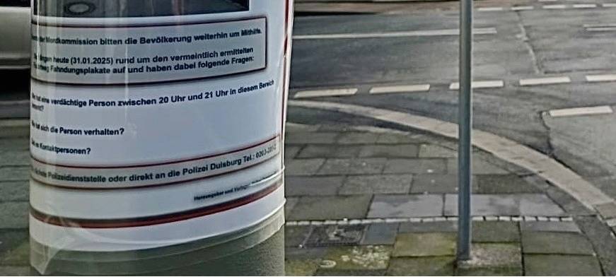 Hinweisplakate in Neudorf