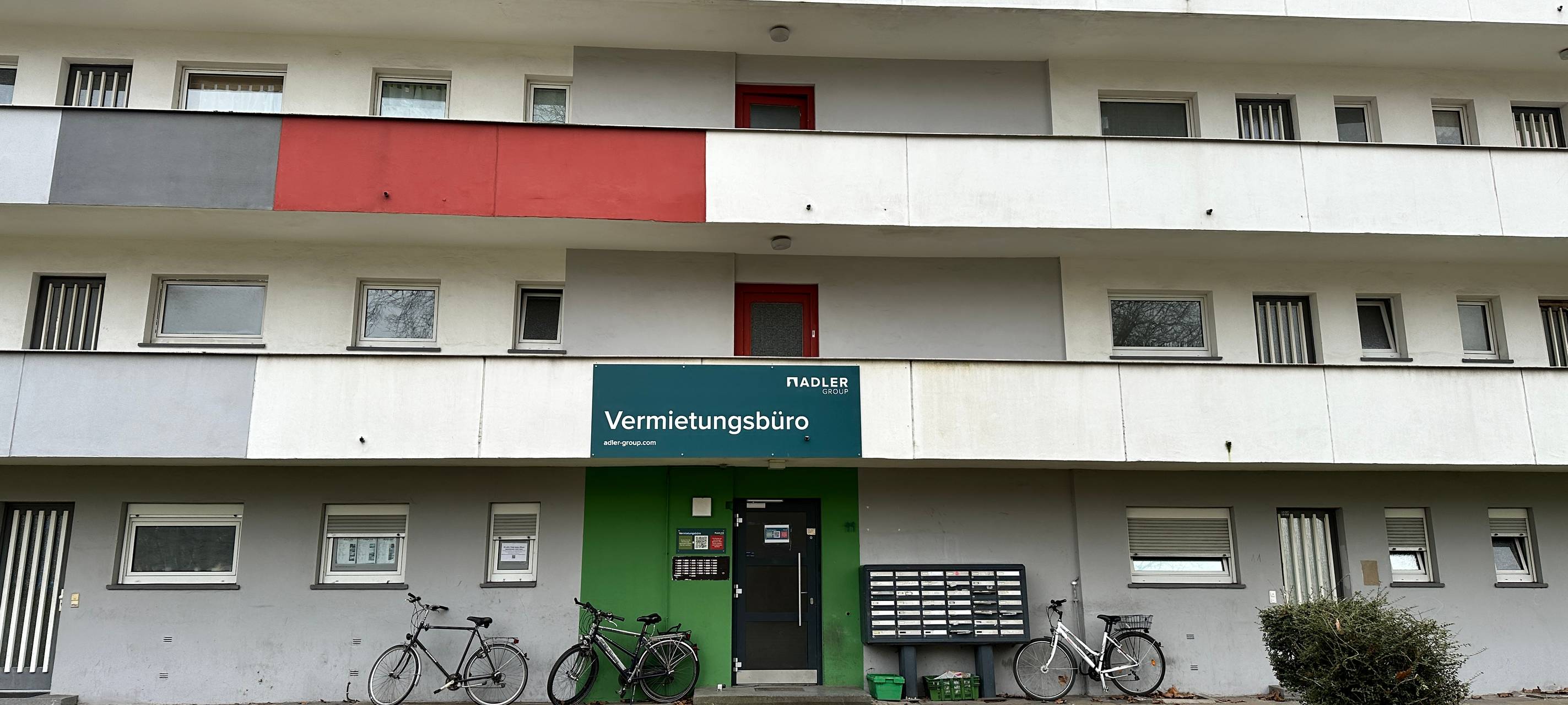 Eingangstür Beethovenstraße 11 in Duisburg-Rheinhausen