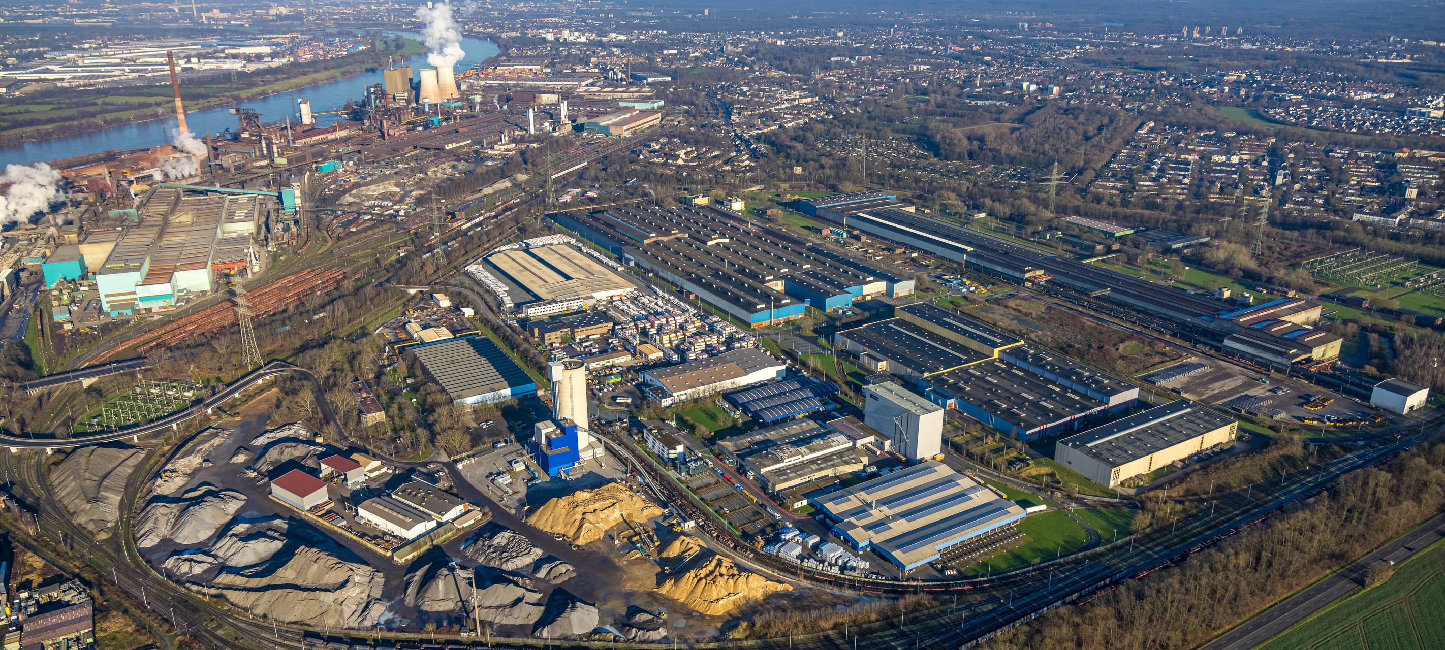 Die Hüttenwerke Krupp Mannesmann (HKM) bekommen einen neuen Ofen