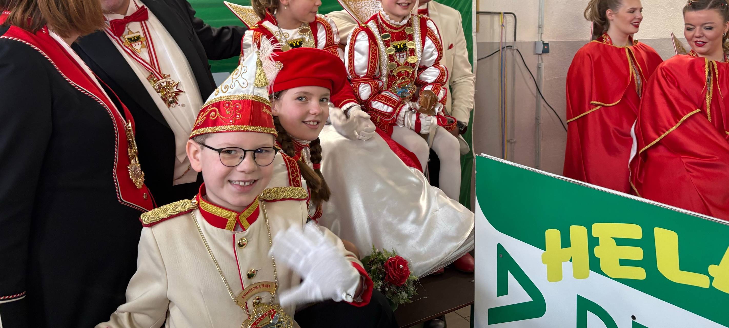 Prinzenwiegen bringt 200kg Wurfmaterial