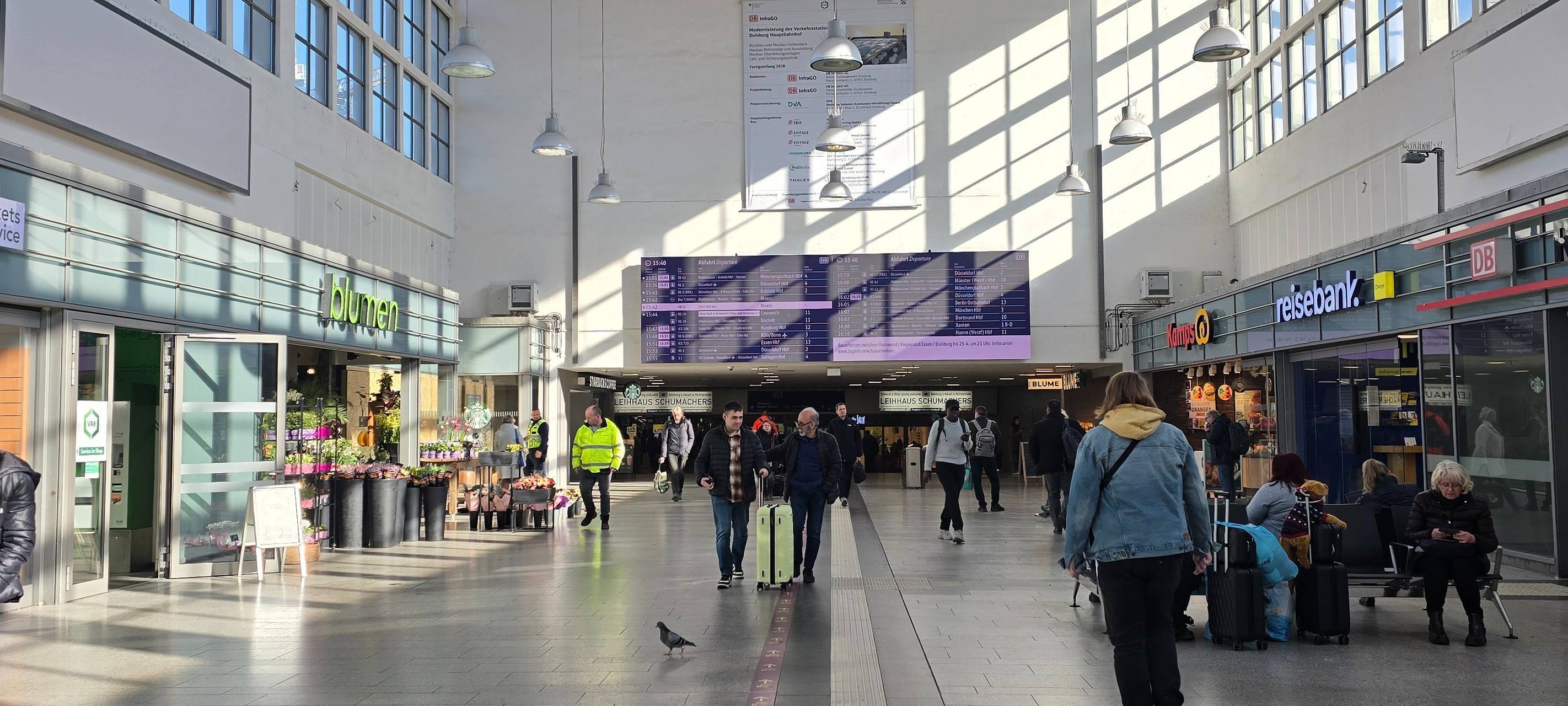 REWE To Go kommt in den Duisburger Hauptbahnhof – Eröffnung verzögert sich