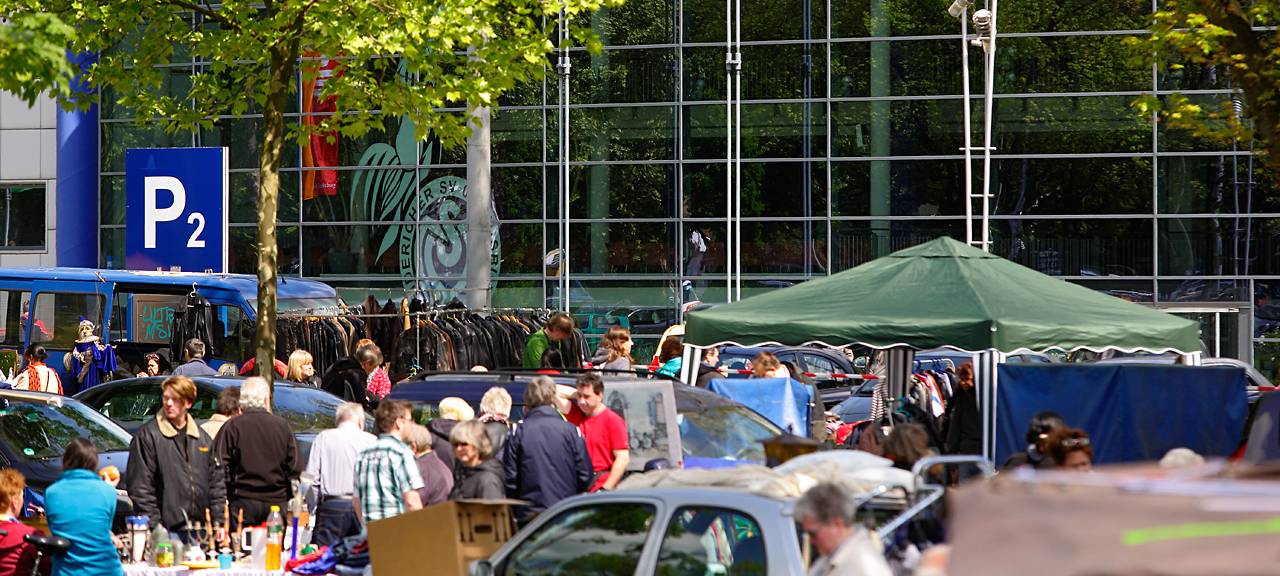 Sportparktrödelmarkt in Duisburg