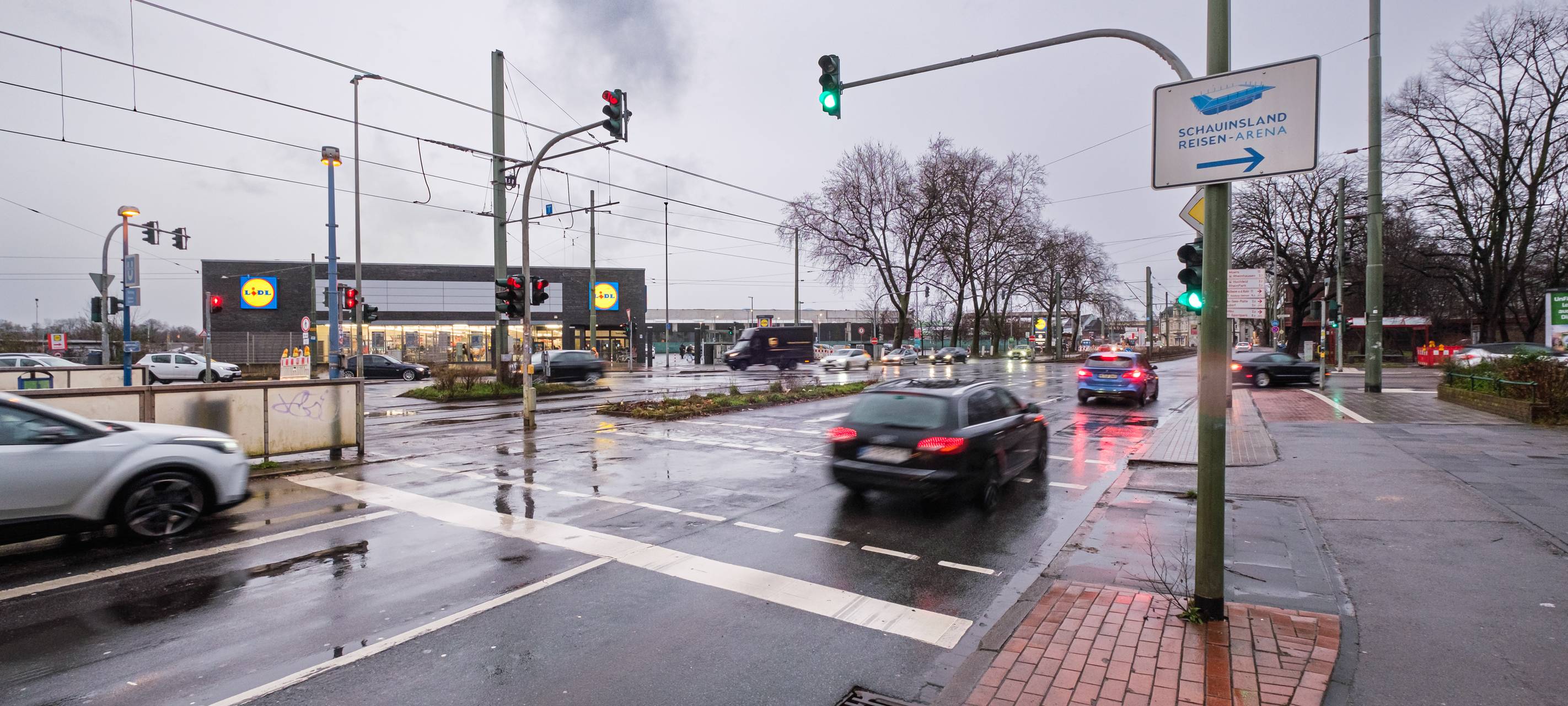 Düsseldorfer Straße gesperrt