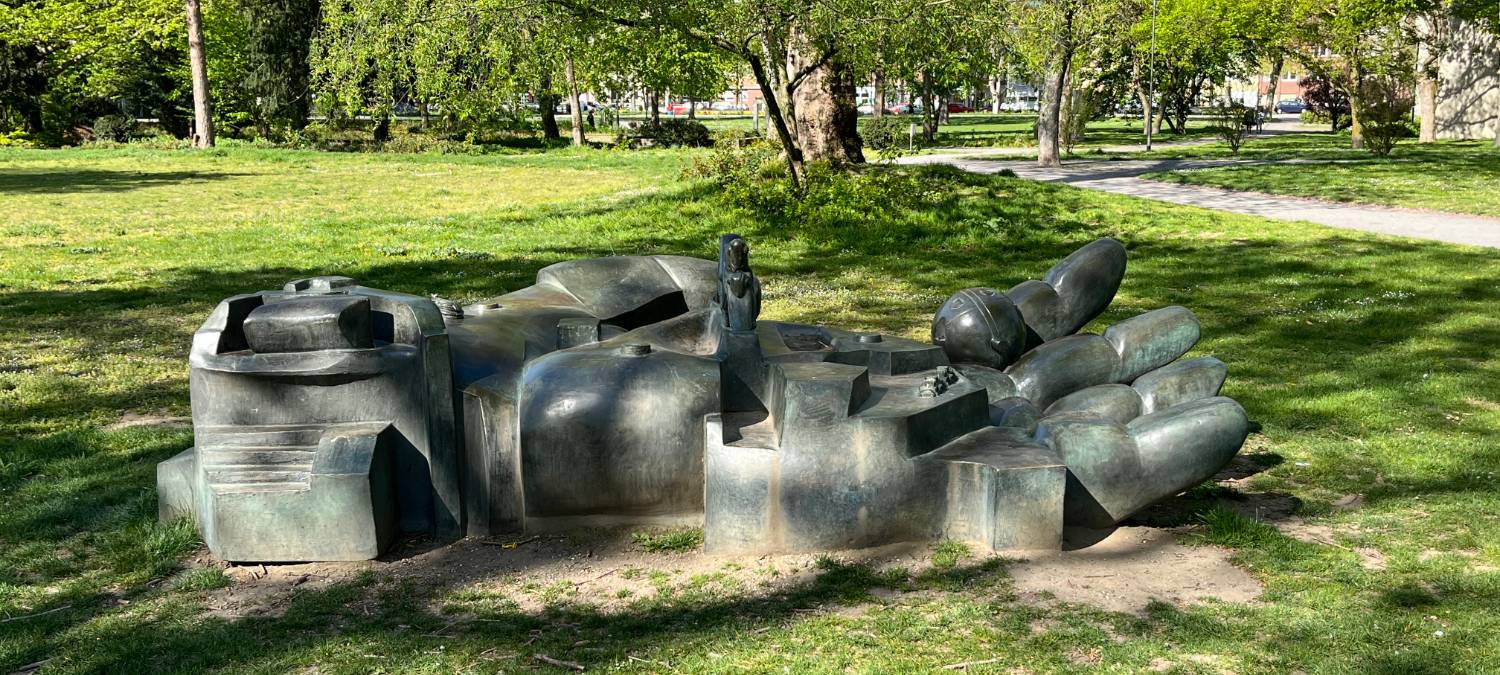 Skulptur "Egypt" im Duisburger Kantpark gestohlen