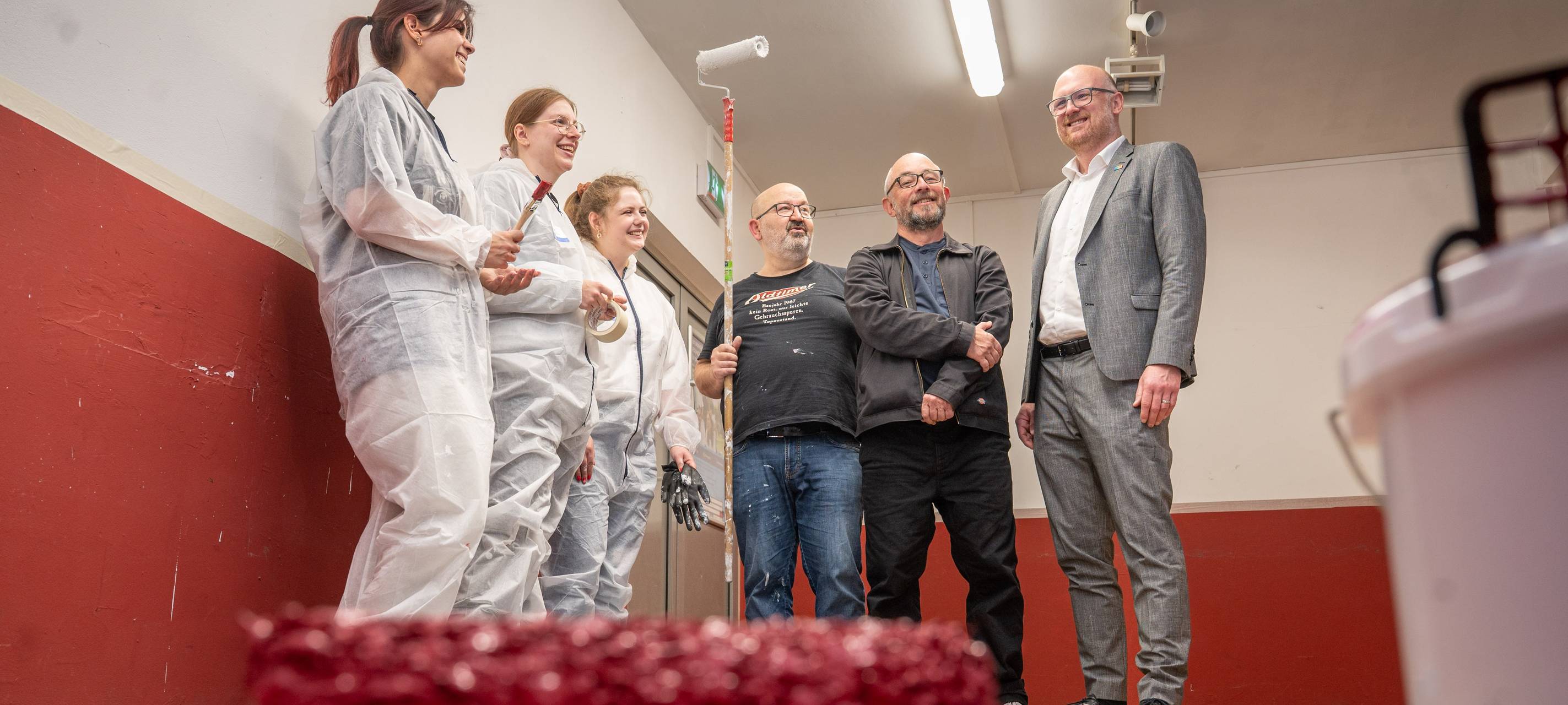 Social Days: 80 Mitarbeiter der Stadt engagieren sich freiwillig in verschiedenen sozialen Einrichtungen.