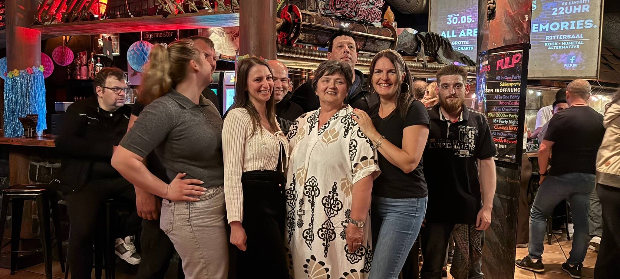 Abschiedsparty im Pulp
