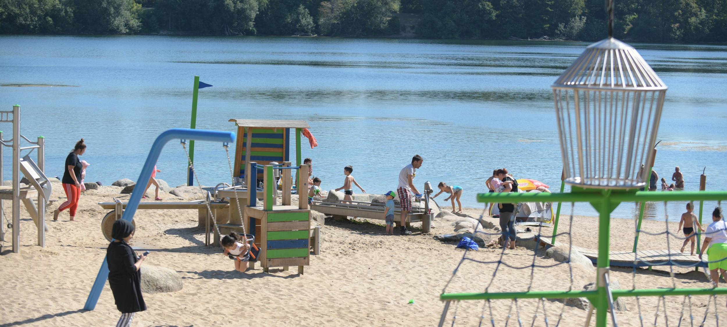 Wasserspielplatz am Uettelsheimer See
