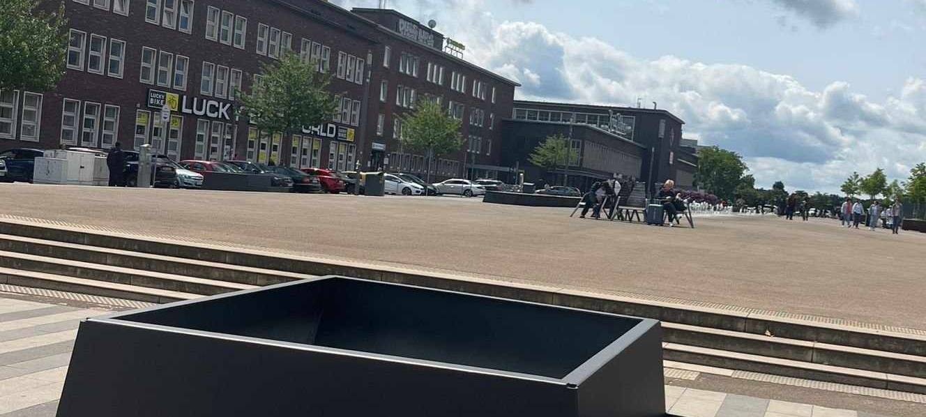 Duisburg begrünt den Portsmouthplatz