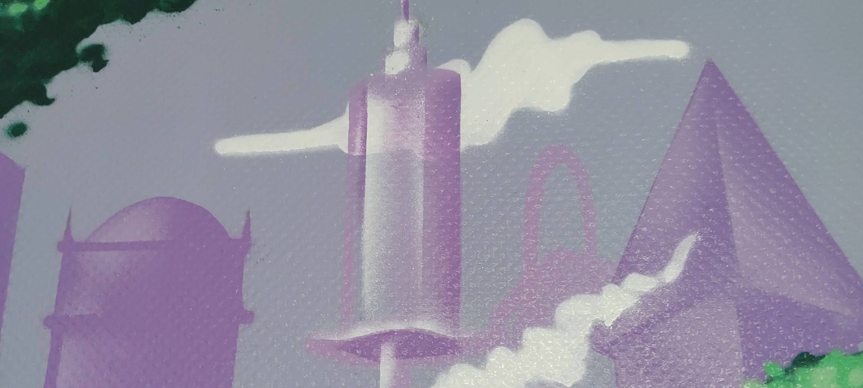 Bunte Bilder im Duisburger Sana-Klinikum