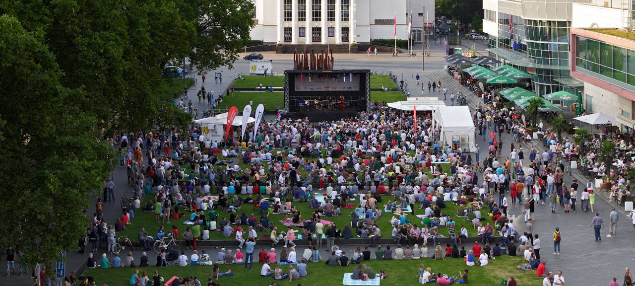 Jazz auf'm Plazz startet