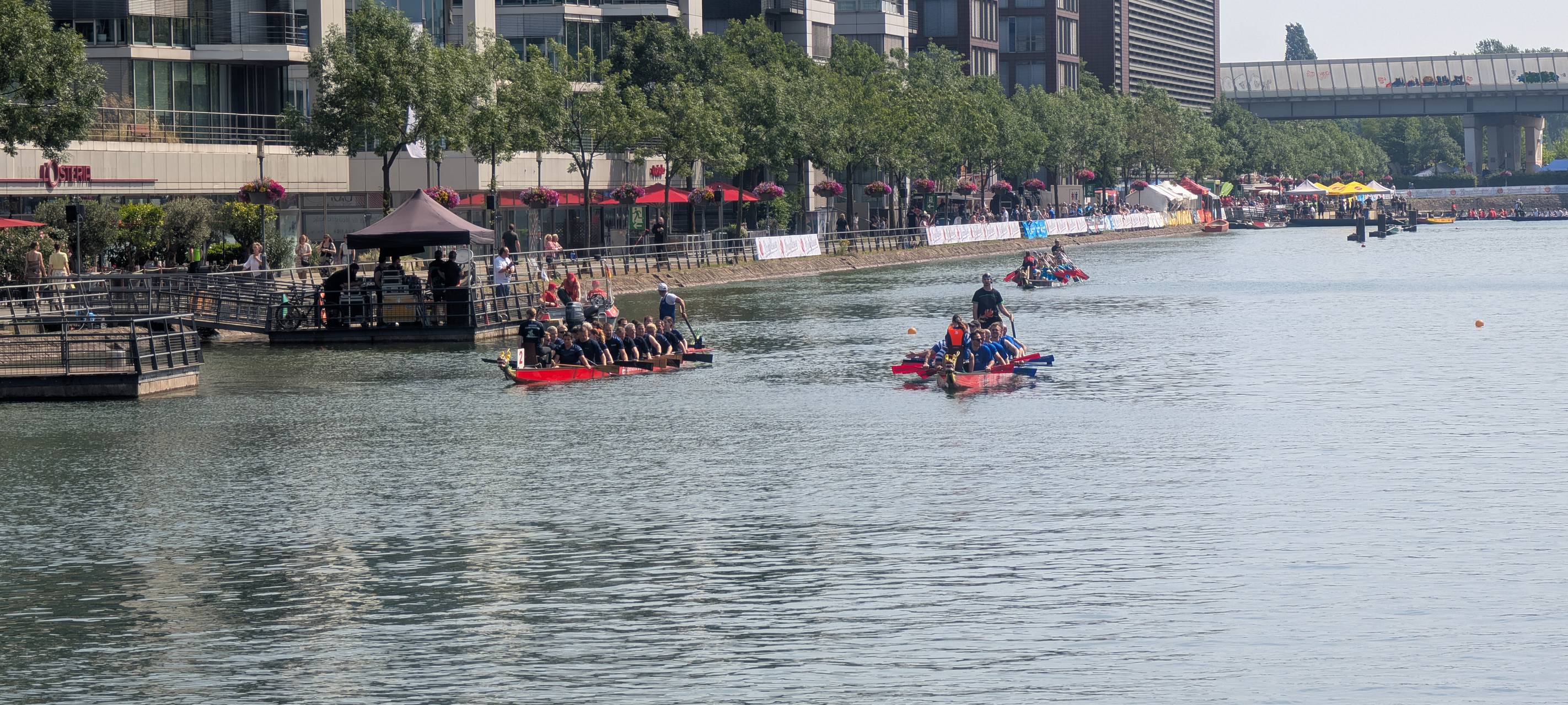 Kurz aufstellen und dann wird es ernst.