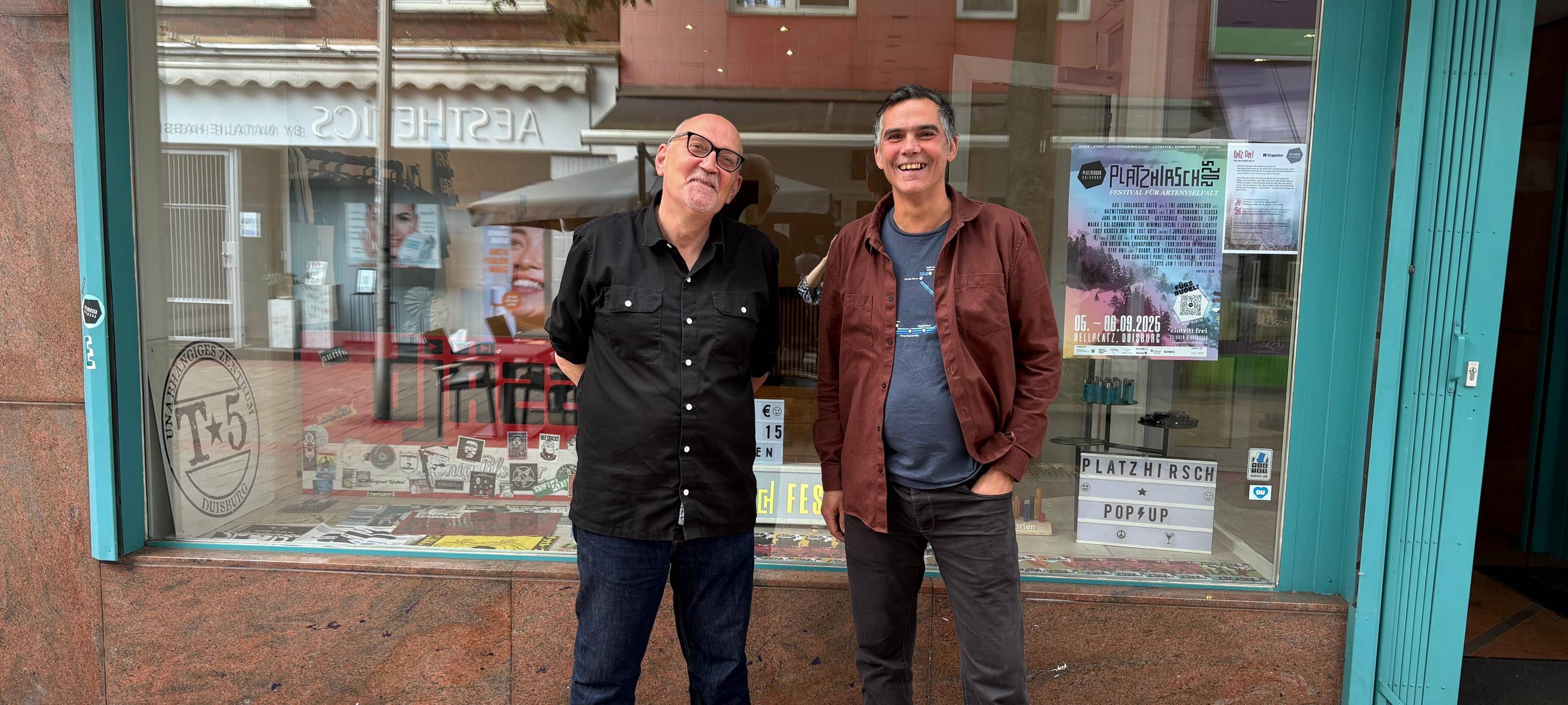 Pop-up-Store in der City: Festival-Team sammelt Erinnerungen an die Szene-Zeit