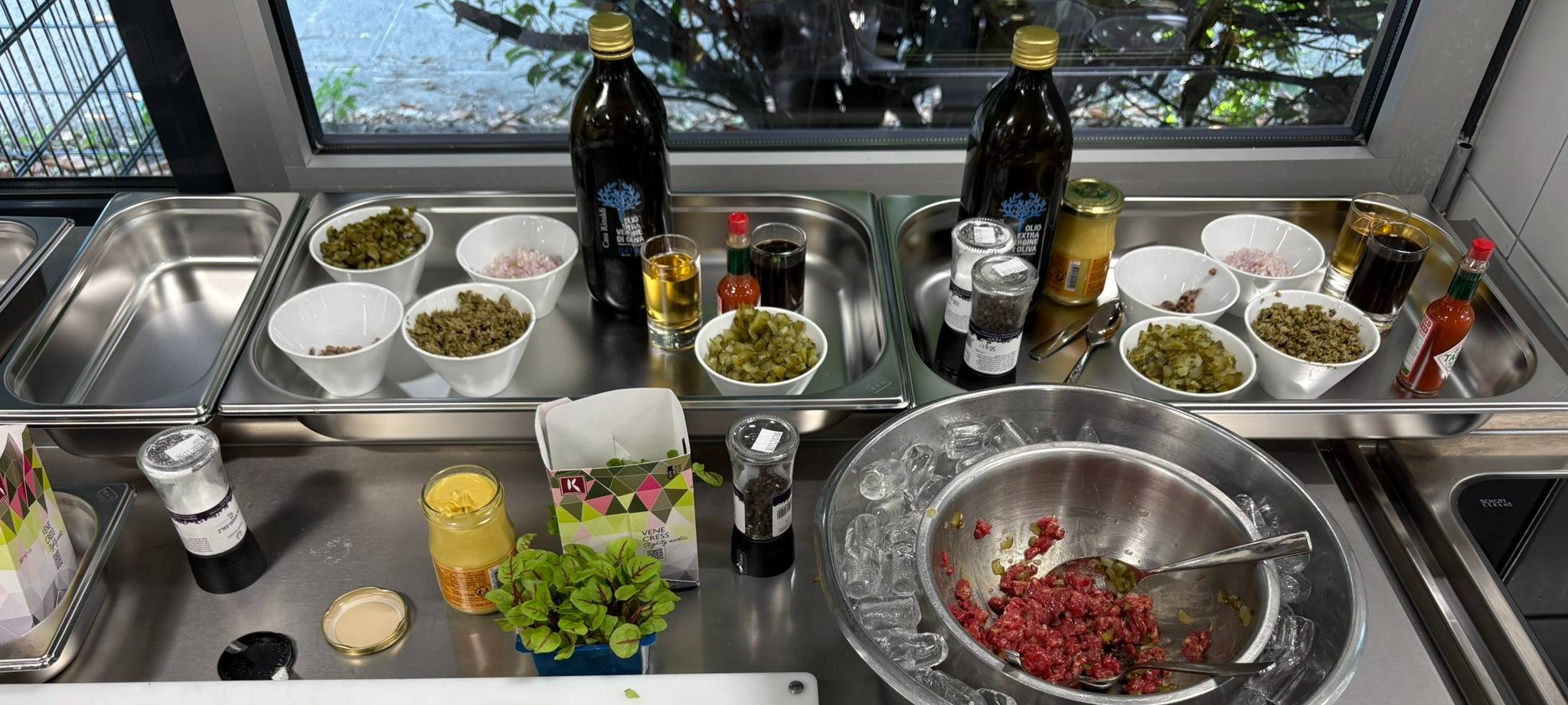 Standards wie in der Gastronomie für die neue Lehrküche