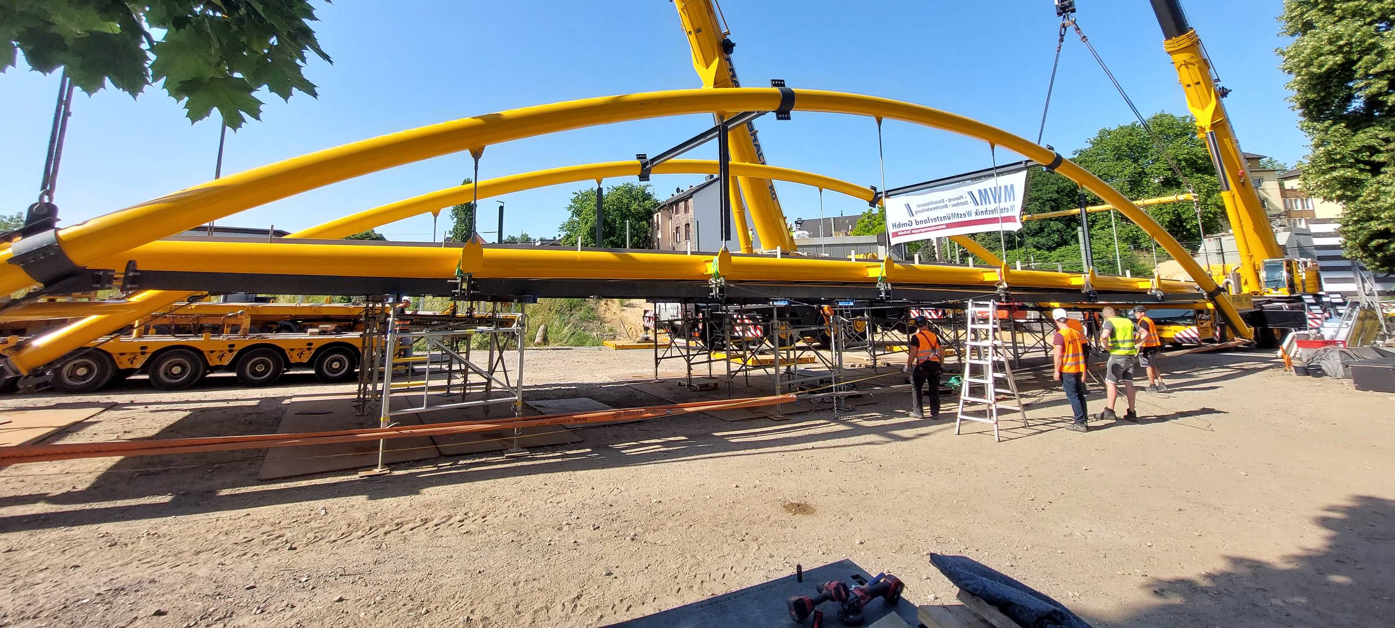 Neue Brücke in Duisburg sucht weiter einen Namen