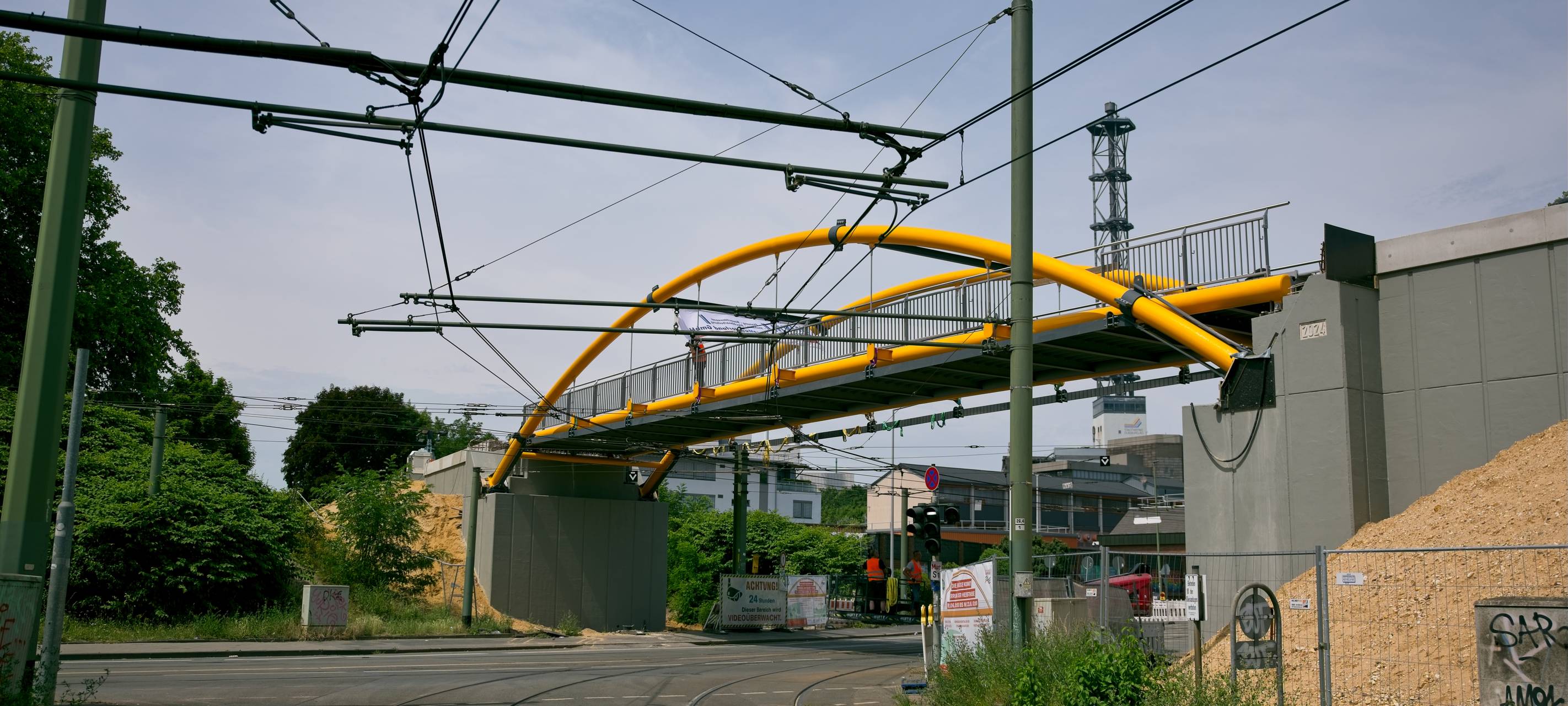 Neue Brücke in Duisburg sucht weiter einen Namen
