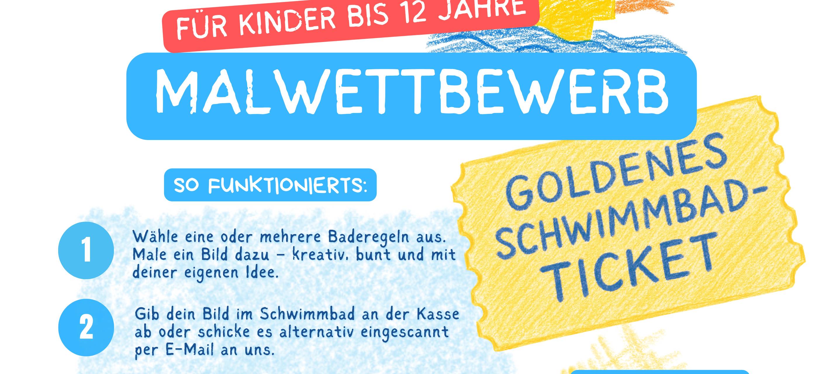 Duisburg startet Baderegel-Malwettbewerb