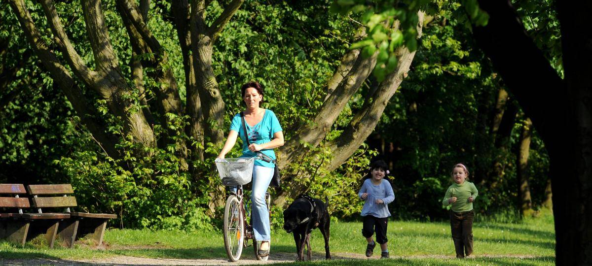 Die Radtour verbindet Ruhrgebiet und Rheinland.