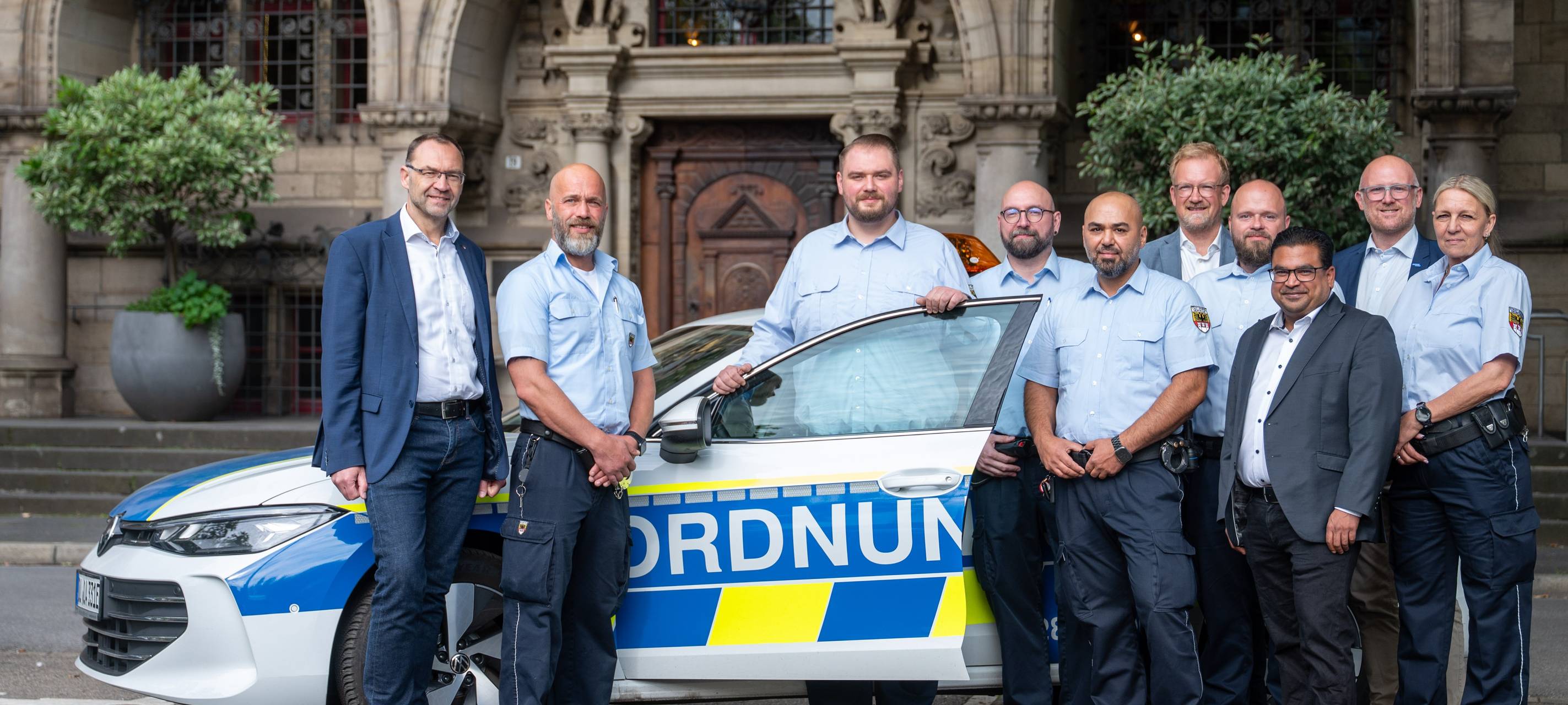 Der Bezirksdienst beim Städtischen Außendienst des Bürger- und Ordnungsamtes nimmt aktuell seinen Dienst auf.