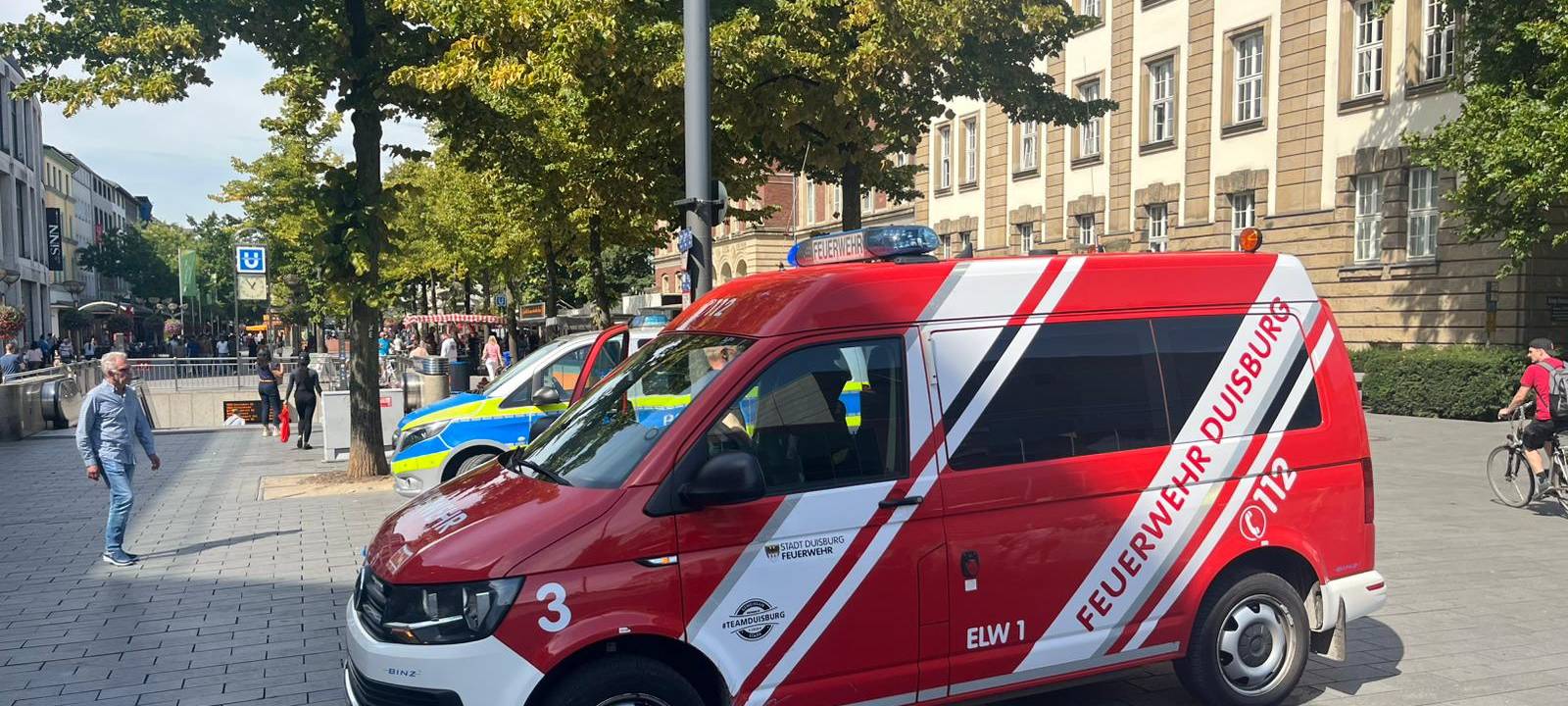 Einsatz Duisburger City