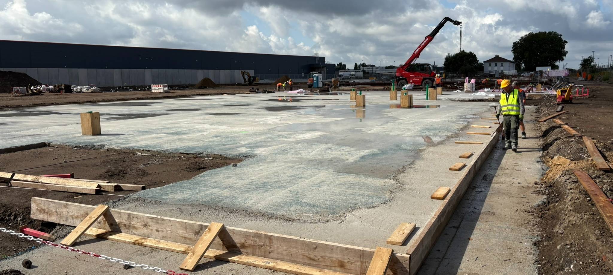 Grundsteinlegung des neuen Schulgebäudes der Gesamtschule Mitte-Süd