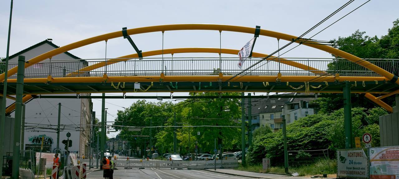 Hochfelder Bogen: Duisburgs neue Brücke hat ihren Namen