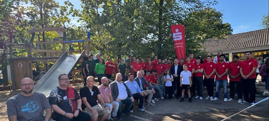 Homberg: Neuer Spielplatz entsteht in nur einer Woche