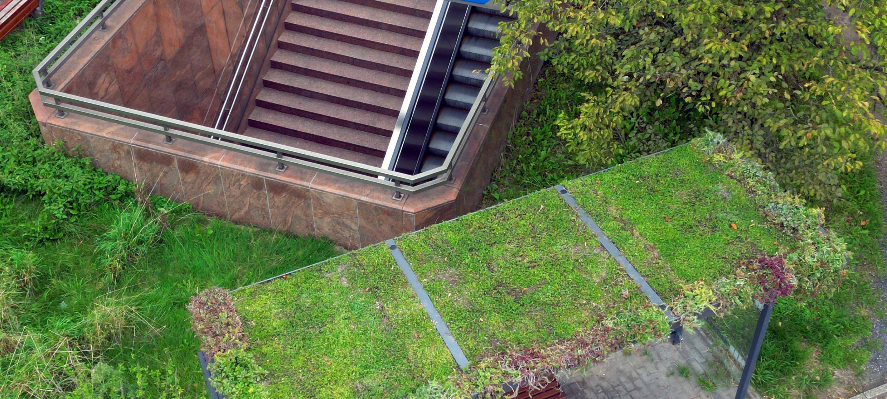 DVG: weitere Wartehäuschen als Minigärten