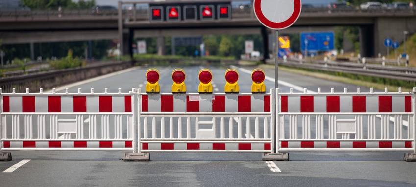 A42 Sperrung früher beendet