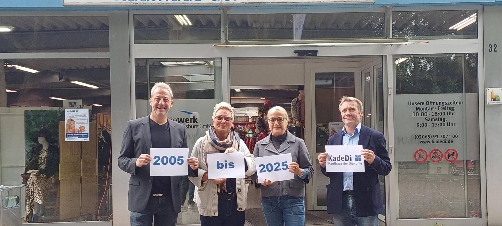 20 Jahre Kaufhäuser der Diakonie: Erfolgsmodell für soziale Integration