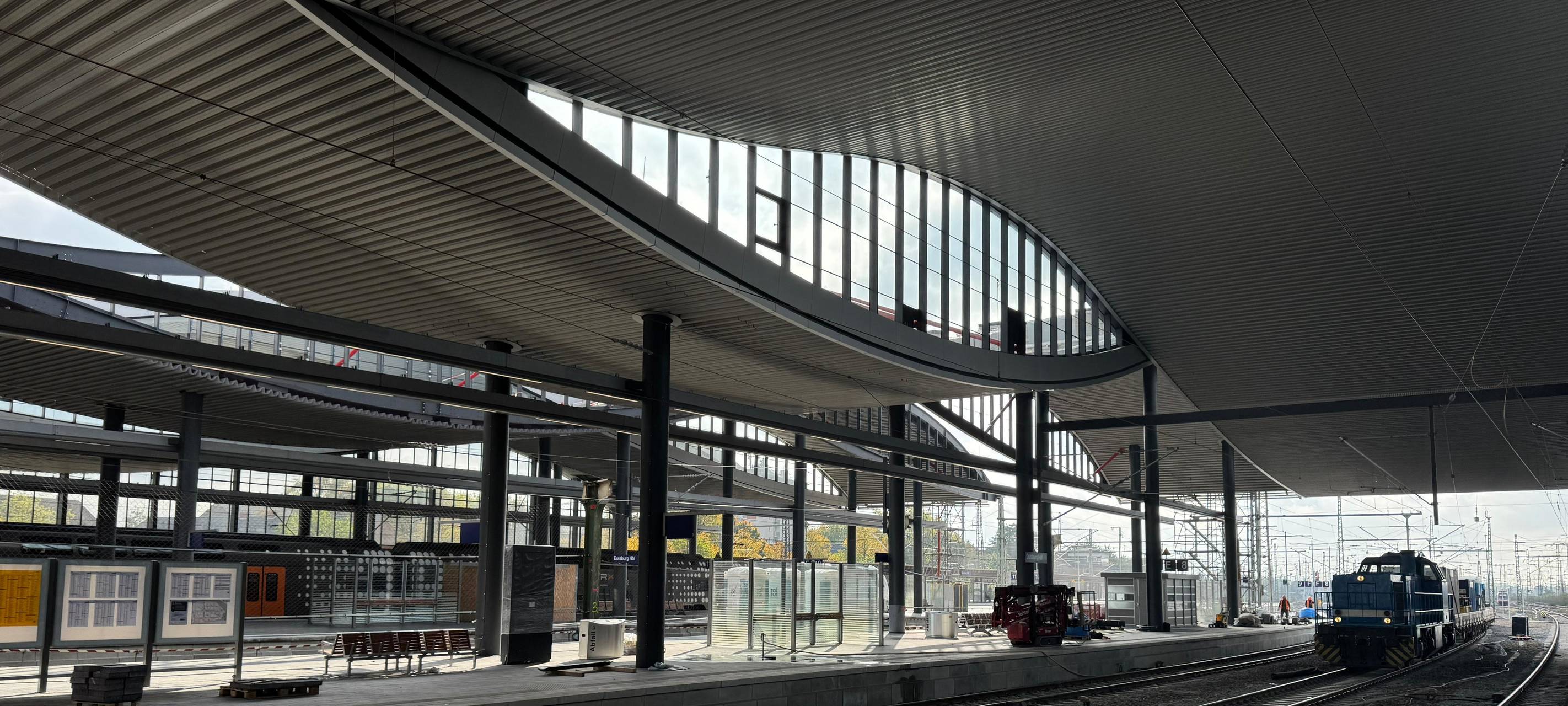 Duisburg Hauptbahnhof: Größtes Bahnhofsprojekt in NRW erreicht Halbzeit