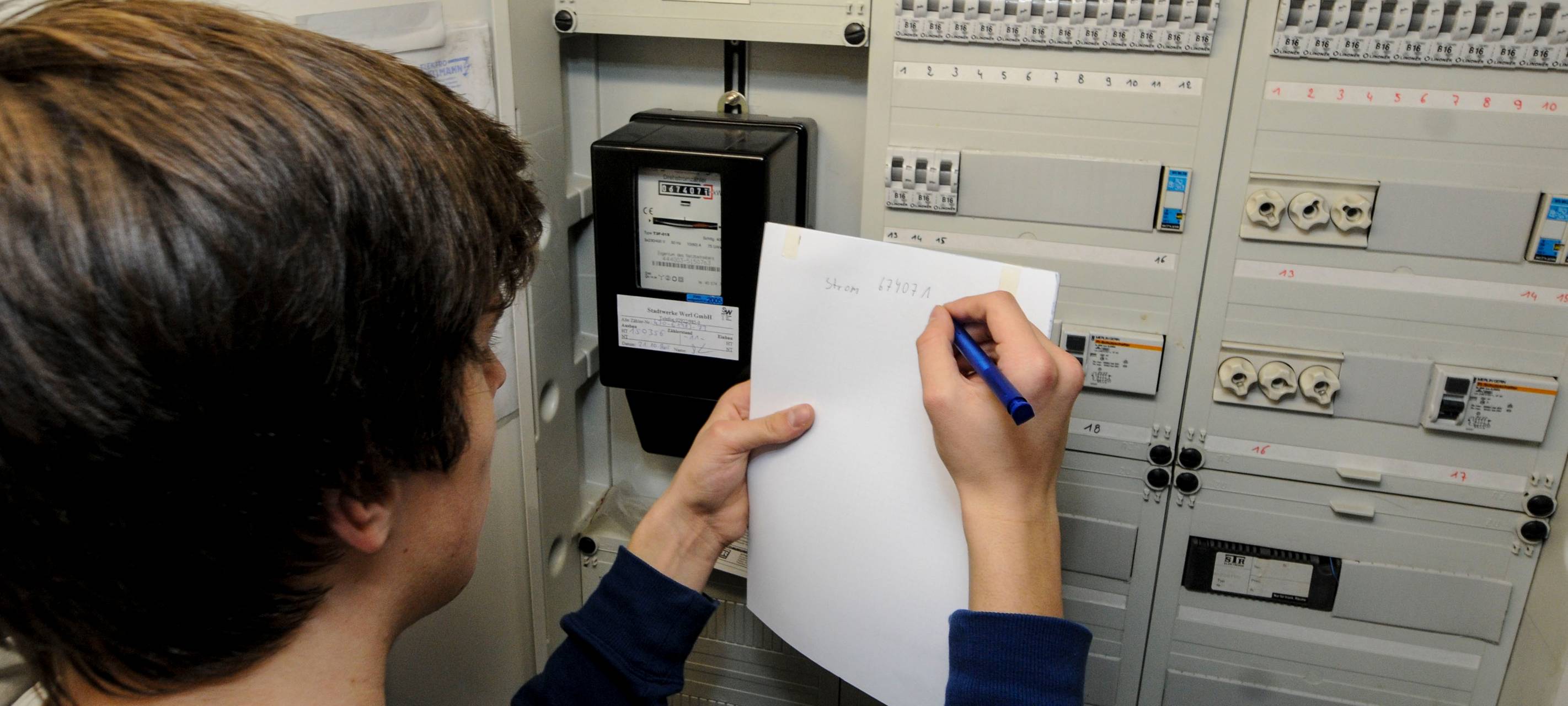 Netze Duisburg messen Strom, Gas und Wasserverbrauch