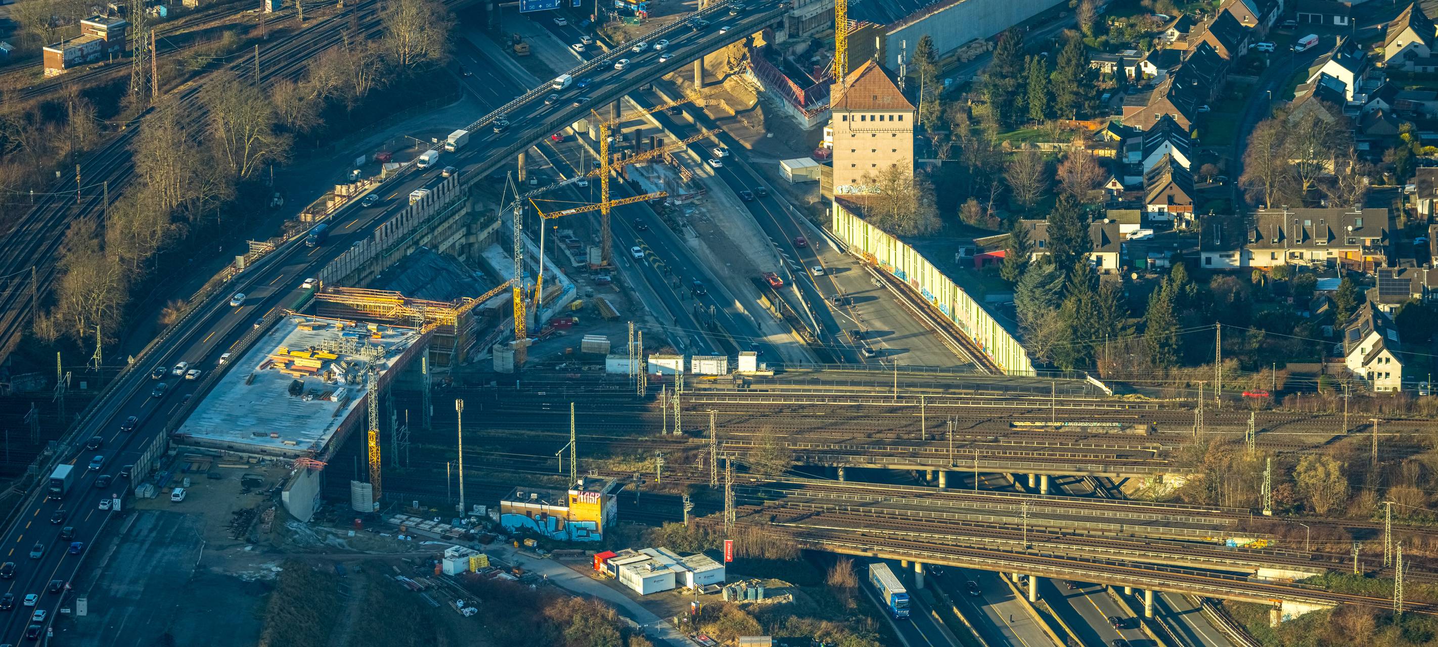 Sperrungen im Kreuz Kaisersberg