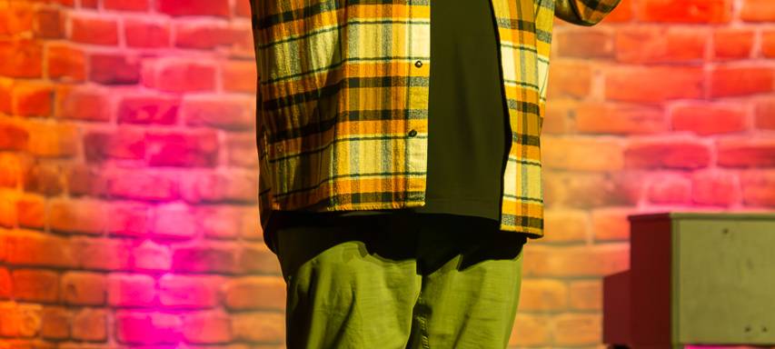 Das Comedy Camp 2025 war in Bergheim im MEDIO.RHEIN.ERFT. Auf der Bühne zu sehen: Jürgen Bangert.