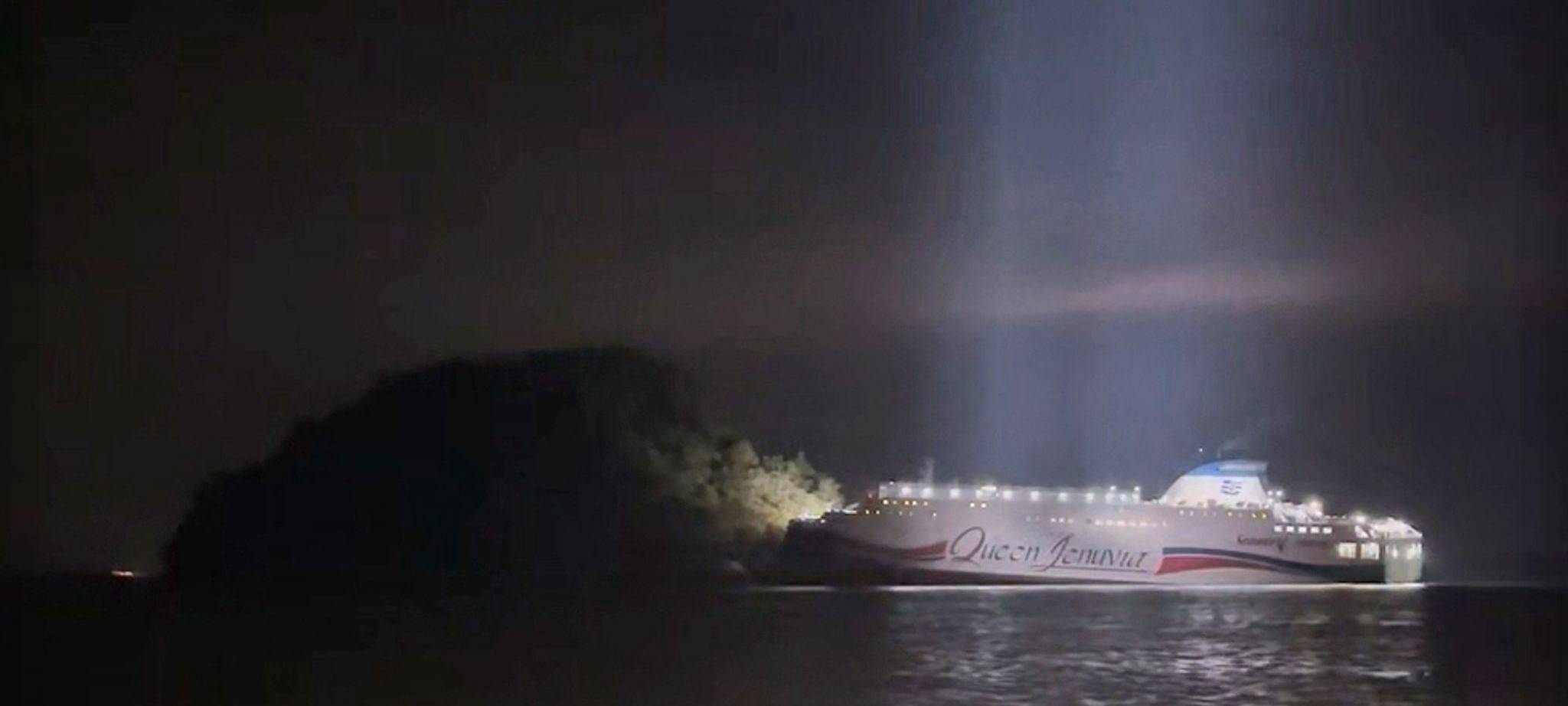 Schiff in Südkorea gestrandet