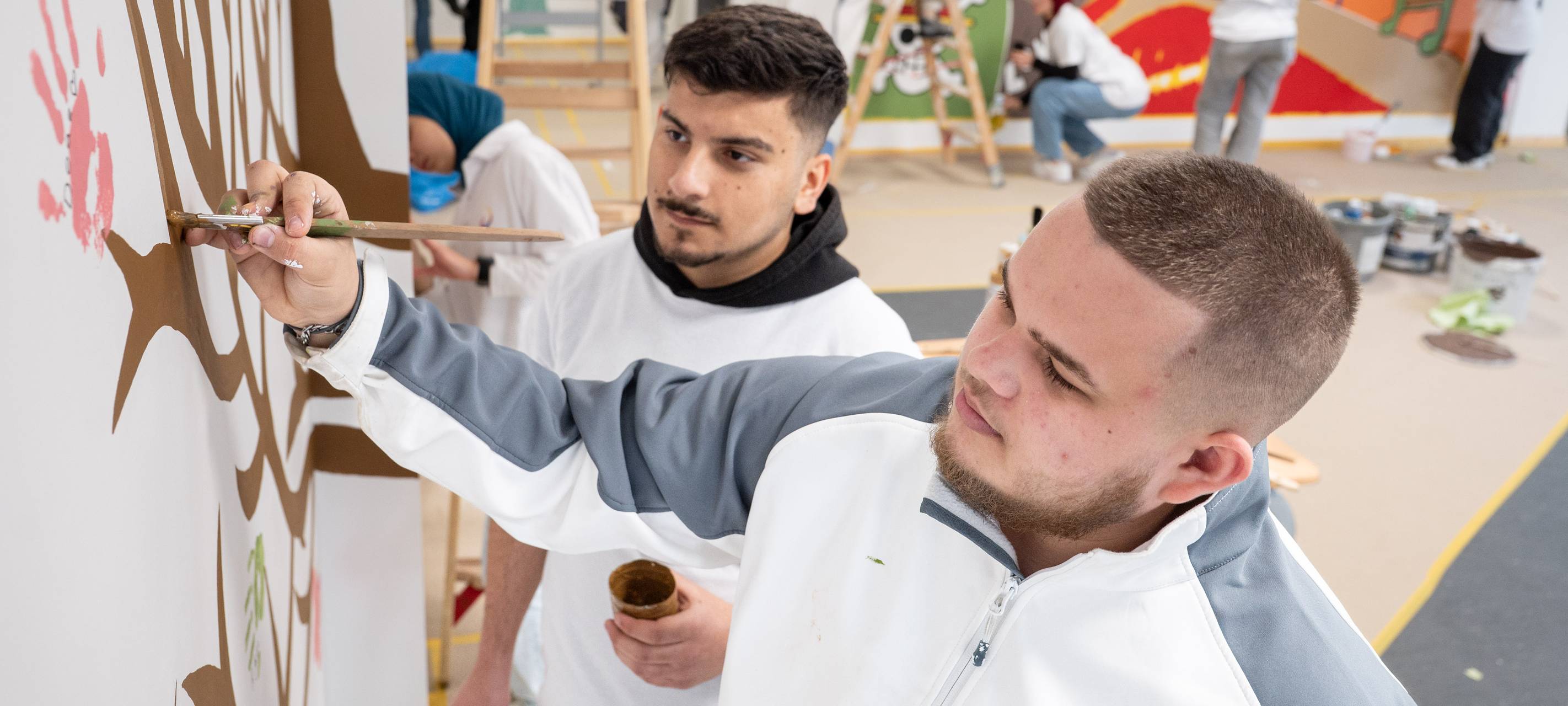 Duisburger Schüler gestalten ihre Schule selbst
