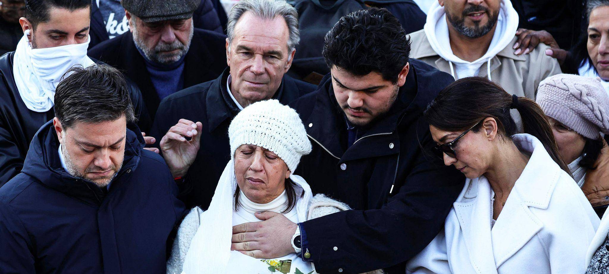Demonstration gegen Drogengewalt in Frankreich