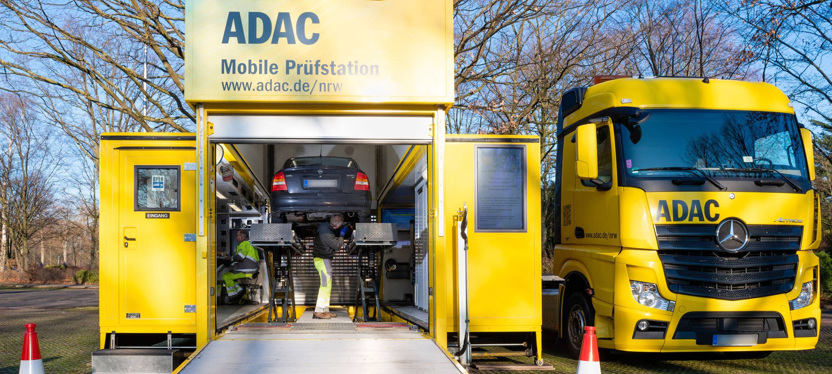 ADAC-Prüfstation kommt nach Duisburg: Kostenlose Fahrzeug-Checks im Revierpark