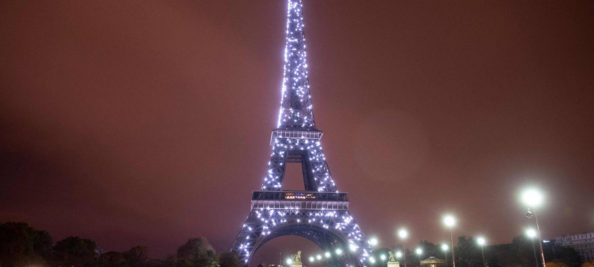 Lichter am Eiffelturm