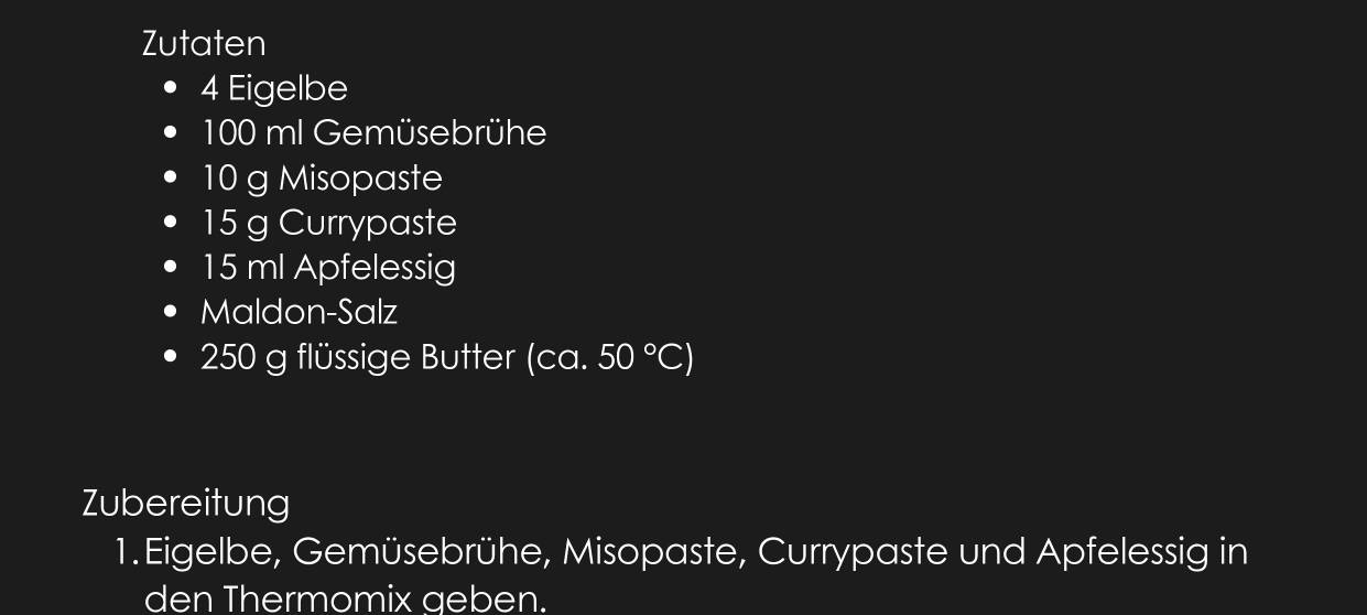 Ein Weihnachts-Menü für wenig Geld